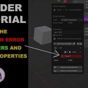 Blender Animation Tutorial Solve Driver With Custom Properties Python Expression Error