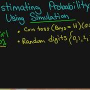 Estimating Probabilities Empirically Using Simulation Concepts