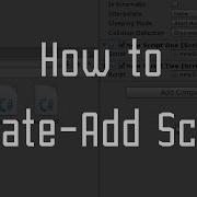 Unity How To Create Add Script To A GameObject By Hand