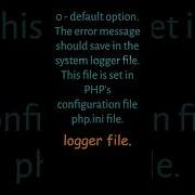How To Log Errors In PHP