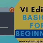 Basic Vi Editor Commands For Beginners