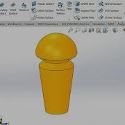 Surface Offset In Solidworks Surface Offset Command Practice Surface Offset Design Solidwork