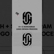 H S Monogram Logo Design Process Adobe Illustrator Tutorial Logo Adobeillustrator
