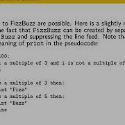 03 06 Fizz Buzz Alternative Solution