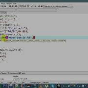 C Programming Function None Void With Parameter