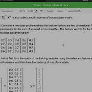 Sum Of Squared Errors Classifier