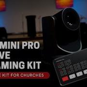 The ATEM Mini Pro Streaming Kit With PTZ Cameras The Best Church Streaming Equipment