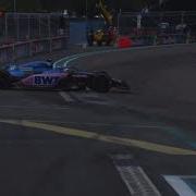 Esteban Ocon Crash 2022 F1 Miami FP3
