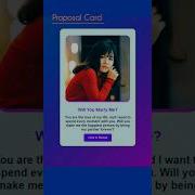 Proposal Card Love Shorts Coding