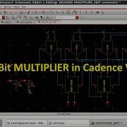 2 BIT Binary MULTIPLIER Design Using Half Adders Cadence
