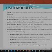 PPT Health Care System Project PPT ML Python Django