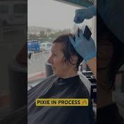 PIXIE CUT IN PROCESS Complete Tutorial Linked Below