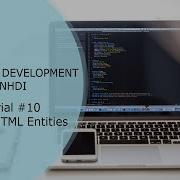 HTML Tutorial 10 What Are HTML Entities In Html اردو ह द DesignerNDcode