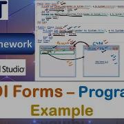 MDI Forms Program Example VB Net