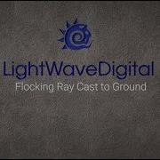 Lightwave 3D Flocking Ray Cast To Ground