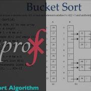 Algorithms 10 Bucket Sort LE PROF