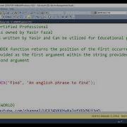 SQL Tutorials By Durkhun CHARINDEX Function In Urdu Hindi 1