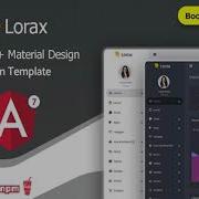 Lorax Angular 7 Admin Dashboard Template Themeforest Website Templates And Themes