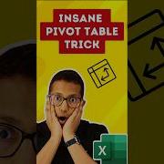 This Pivot Table Trick Is Insane Excel Pivot Table
