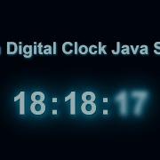 Neon Digital Clock JS Java Script Digital Clock