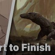 How I Paint Concept Art From Scratch Digital Painting Tutorial
