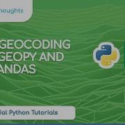 Массовое геокодирование с помощью GeoPy и GeoPandas Учебники по геопространственному языку Python
