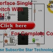 Microcontroller 8051 Project 9 How To Interface One Switch With 8051