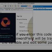 Modern Design JFrame And How To Create A Transparent JTextField JPasswordField And JButton