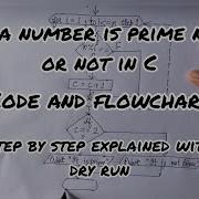 C Program To Check If A Number Is Prime Or Not Code And Flowchart Step By Step YourStudyGuide