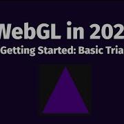 01 Учебник WebGL Привет Треугольник