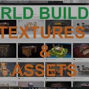 VRChat Unity World Building Textures And Assets