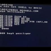 GW BASIC Advanced You Cannot SHELL To BASIC