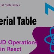 5 CRUD Operations In Material Table Material UI