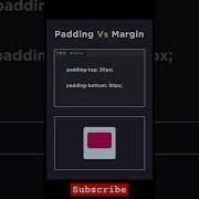 Padding Vs Margin Html Css Ytshortsindia Viral