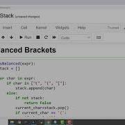 EP06 Python Stack Balanced Parentheses Checker