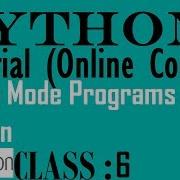 6 Batch Mode Programming In Python Python Tutorial For Beginner To Advance