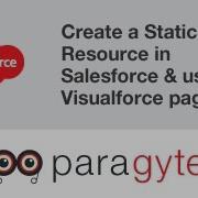 How To Create A Static Resource In Salesforce Use In Visualforce Page