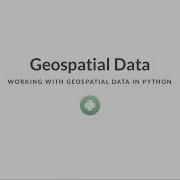 Python Tutorial Geospatial Data