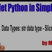 Python Tutorial Data Types Str Data Type Slice Operator By Durga Sir