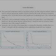 Principal Component Analysis And Factor Analysis