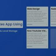 Build A Notes App Using JavaScript Local Storage