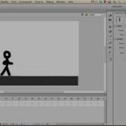 Flash CS6 Animation And Walking Motion