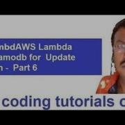 AWS Lambda With Dynamodb For Update Operation Part 6 Learn Coding Tutorials Online