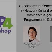Quadcopter Implementation Of Centralized Collision Avoidance Algorithm In Programmable Data Planes