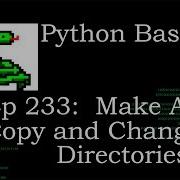 Python Basics Move A File To A Different Directory