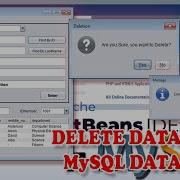 Netbeans 15 Programming With MySQL 10 DELETE Data From MySQL Database