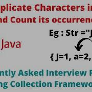 Java Program To Find The Duplicate Characters From A String And Count Its Occurrence FAQ