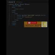 Javascript Onclick Alert Code Codinglife Coding Code Javascript Webdevelopment Coder Htmlcss