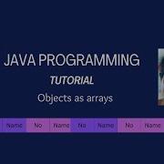 Lesson 43 Arrays Part 4 User Defined Objects As Arrays