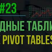 EXCEL 23 СВОДНЫЕ ТАБЛИЦЫ В ЭКСЕЛЬ с нуля обучениеэксель эксель курсэксель Pivottables